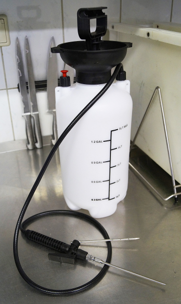 Produktbild von Bratenspritze, Pökelspritze Mit Ölbürste Und Reinigungsbürste Set